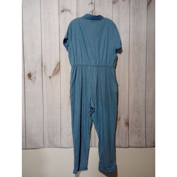 Japna Romper Ladies Extra Large Blue Chambray - Picture 2 of 7